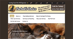 Desktop Screenshot of furballschoice.com